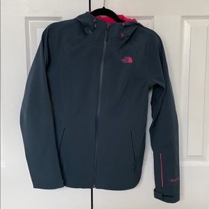 The north face rain jacket